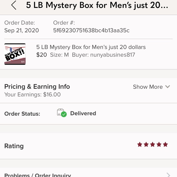 5 LB Mystery Box for Men’s just 50 dollars - Picture 7 of 16
